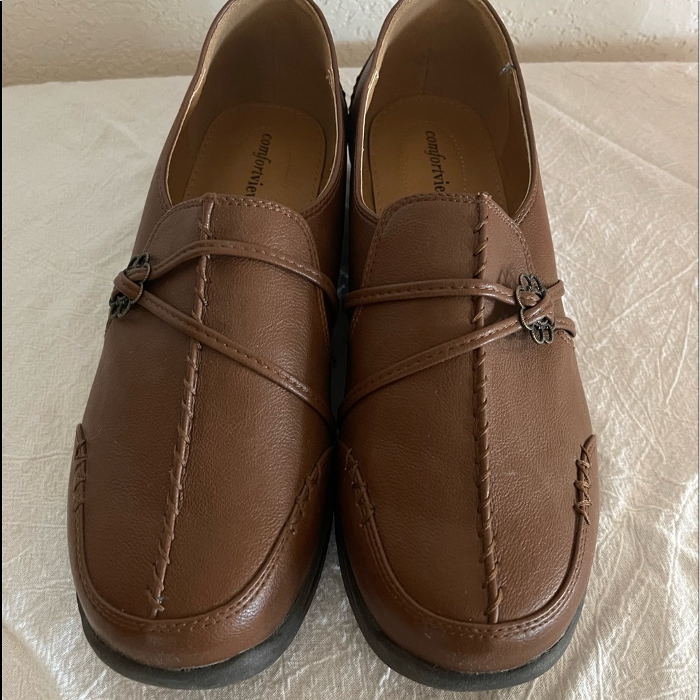 🌹🌹SOLD🌹🌹New Comfort View Natalia Tan Loafer Womens Shoes